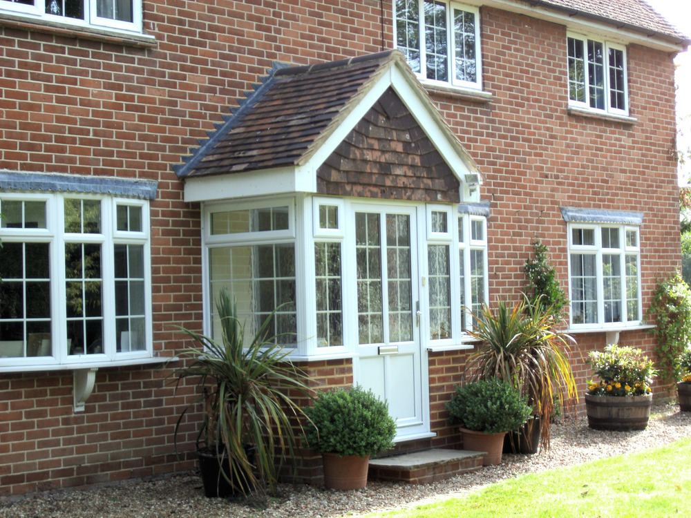 uPVC Porch With Gable Roof