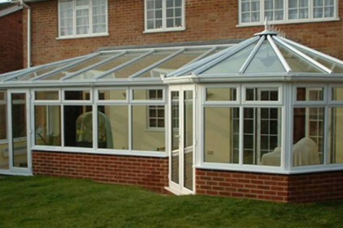 P Shaped Conservatory