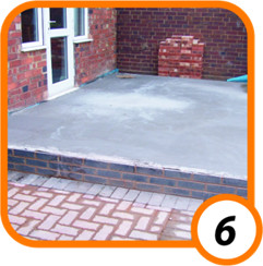Bringing base upto floor level