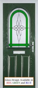 Congleton Door in Green
